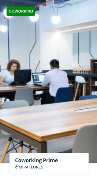 coworking en alquiler, coworking en miraflores, coworking prime