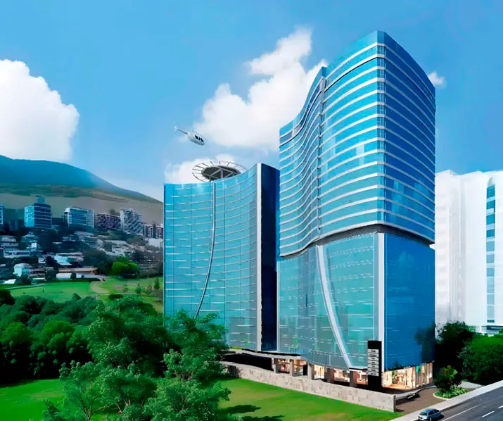 fachada centro empresarial more de oficinas prime en venta surco