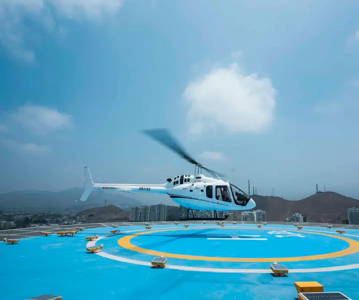 helipuerto en el edificio more de oficinas prime en surco para oficinas en venta en surco y de oficinas en alquiler en surco.